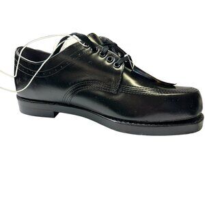 Texas Steer Mens Shoes 8.5 Wide Work Shoes Lace Up Leather  Oil Acid Resistant